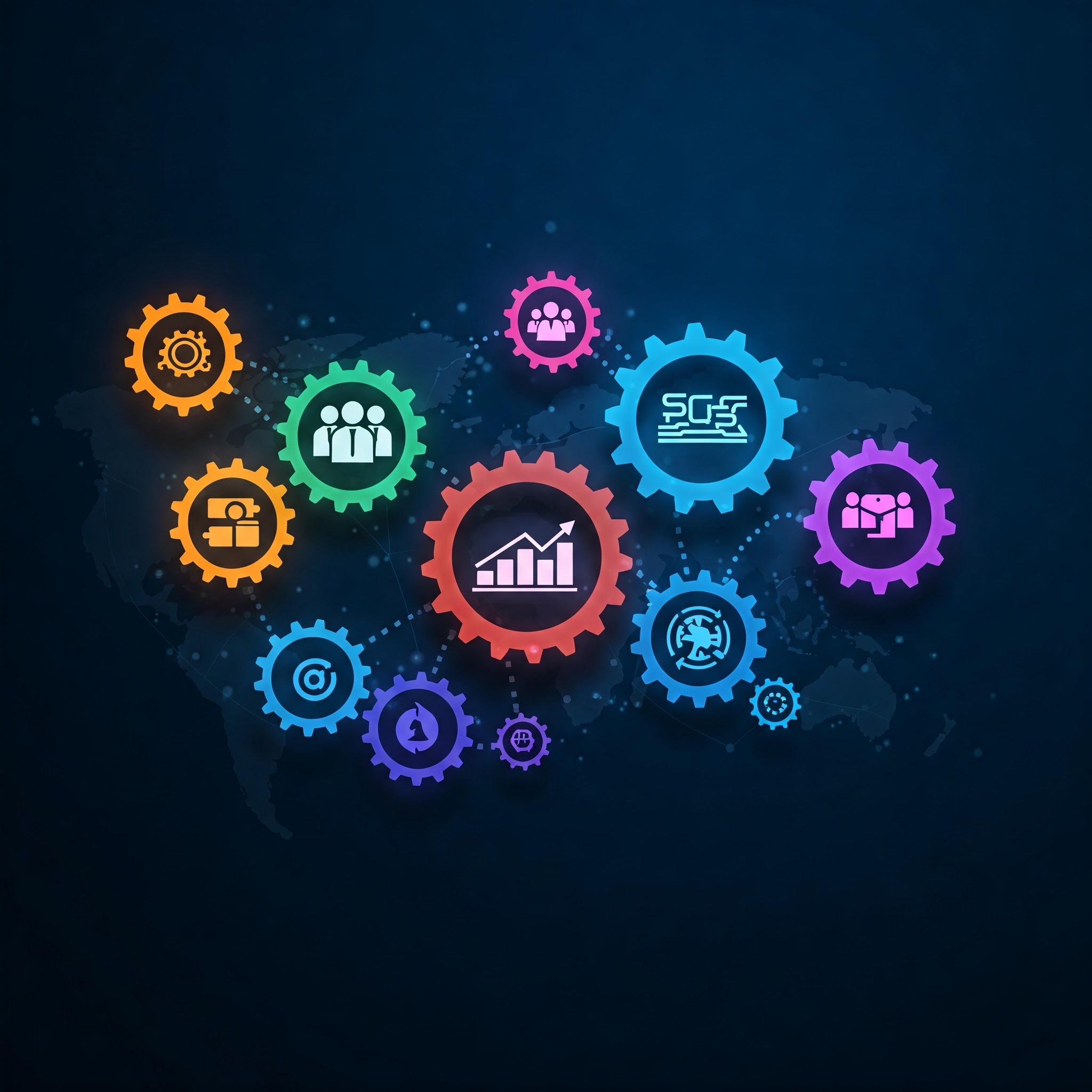 Strategic alliance illustration